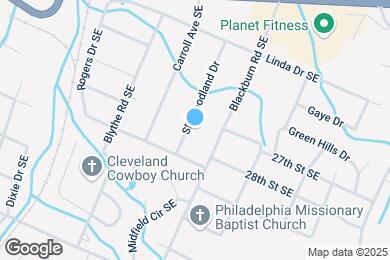 Map image of the property - 2707 SE Woodland Dr