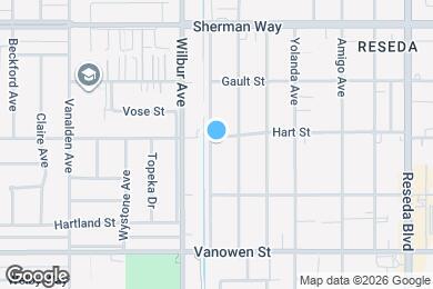 Map image of the property - 18822 Hart St