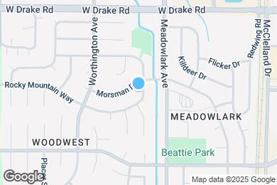 Map image of the property - 612 Rocky Mountain Way