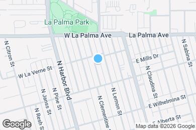 Map image of the property - 840 N Clementine St