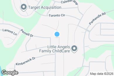 Map image of the property - 12755 N Hill Dr