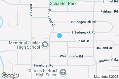 Map image of the property - 4831 Edsal Dr