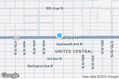 Map image of the property - 4226 5th Ave N
