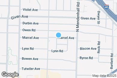 Map image of the property - 4815 Marcel Ave