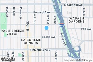 Map image of the property - 4046 Iowa St