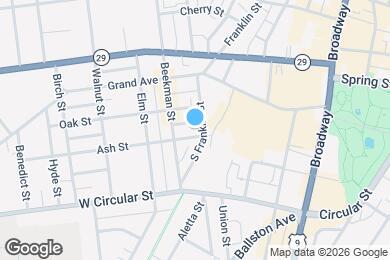 Map image of the property - 35 Ash St