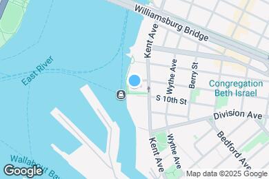Map image of the property - 446 Kent Ave