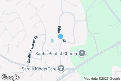 Map image of the property - 3411 Arbor Pointe Dr