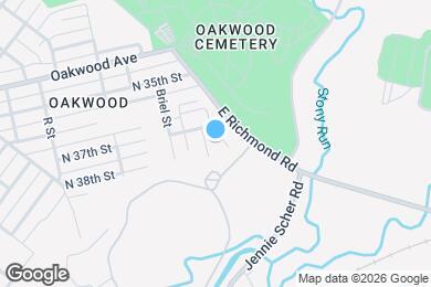 Map image of the property - 3518 E Richmond Rd