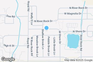 Map image of the property - 507 W Shore Dr