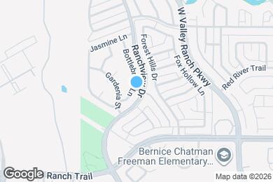 Map image of the property - 9024 Bottlebrush Ln