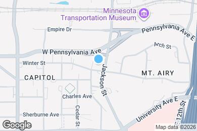 Map image of the property - 812 Capitol Hts