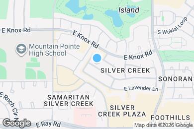 Map image of the property - 4616 E Summerhaven Dr
