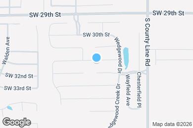 Map image of the property - 9124 SW 32nd St