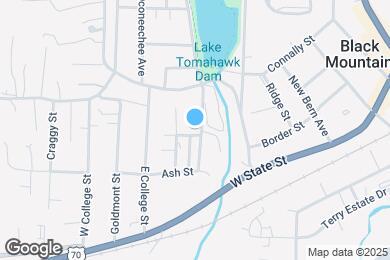 Map image of the property - 112 Swannanoa Ave