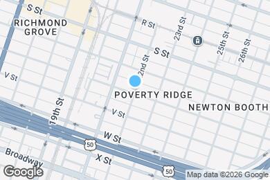 Map image of the property - 2088 22nd St