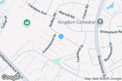 Map image of the property - 3836 Clearwood Ct