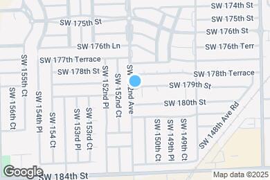 Map image of the property - 17901 SW 152nd Ave