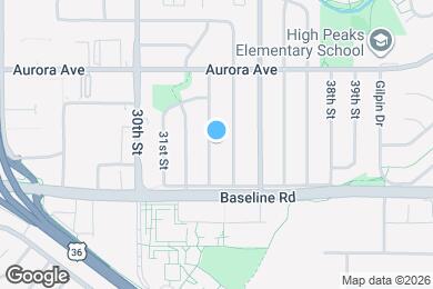 Map image of the property - 760 33rd St