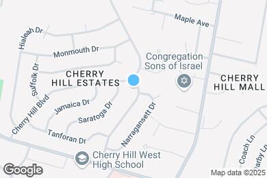 Map image of the property - 403 Garden State Dr