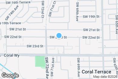 Map image of the property - 7126 SW 22nd St