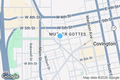 Map image of the property - 230 W 6th St