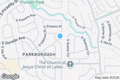 Map image of the property - 5752 S Perth Pl