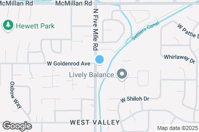 Map image of the property - 4372 N Five Mile Rd