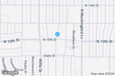 Map image of the property - 1001 Westview Dr