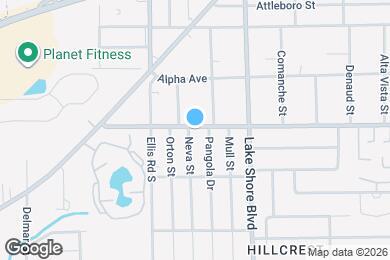 Map image of the property - 1201 Neva St
