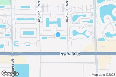 Map image of the property - 10966 NW 43rd Ter