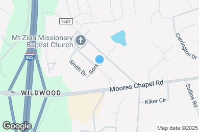 Map image of the property - 821 Gore St