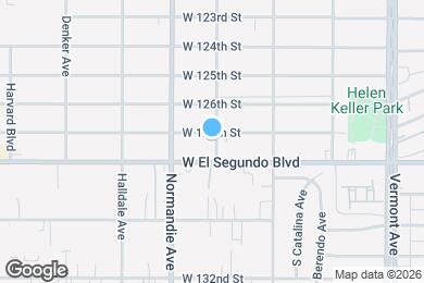 Map image of the property - 1302 W 127th St