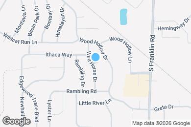 Map image of the property - 5555 Wild Horse Dr