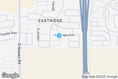 Map image of the property - 8636 E Posada Ave