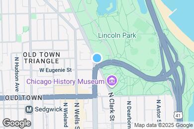 Map image of the property - 1700 N Clark St