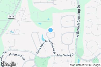 Map image of the property - 110 N Hawkhurst Cir