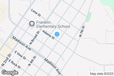 Map image of the property - 1104 N 5th St