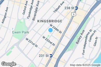 Map image of the property - 3225 Kingsbridge Ave