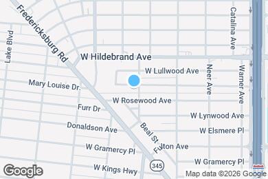 Map image of the property - 1604 W Hollywood Ave