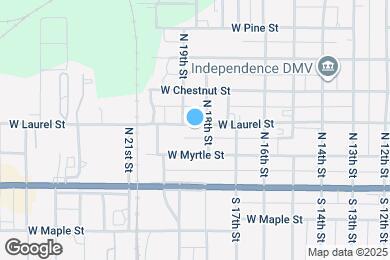 Map image of the property - 1209 W Laurel St