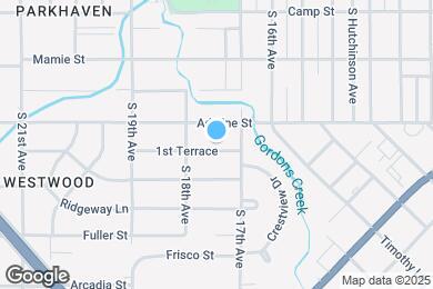 Map image of the property - 1707 1st Terrace