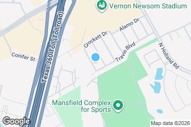 Map image of the property - 704 Crockett Dr