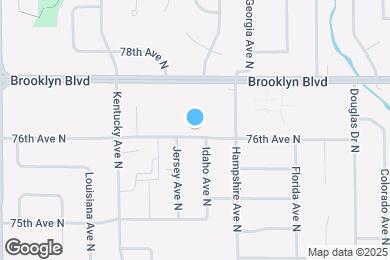 Map image of the property - 6812 76th Ave N