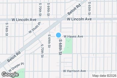 Map image of the property - 2407 S 68th St