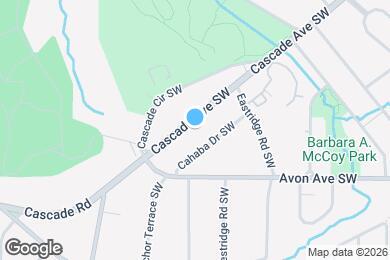 Map image of the property - 1128 Cascade Rd SW