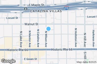 Map image of the property - 140 N Wilson Ave