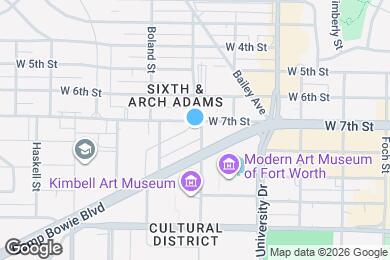 Map image of the property - Marq on West 7th