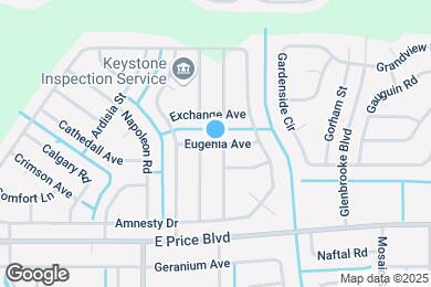 Map image of the property - 1548 Eugenia Ave