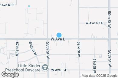 Map image of the property - 5314 W Ave L
